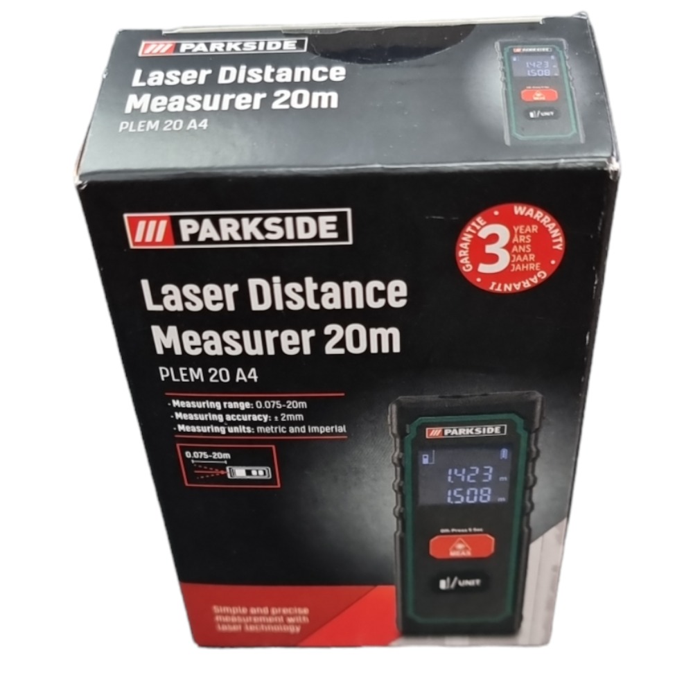 parkside laser distance measurer 20m Own4Less